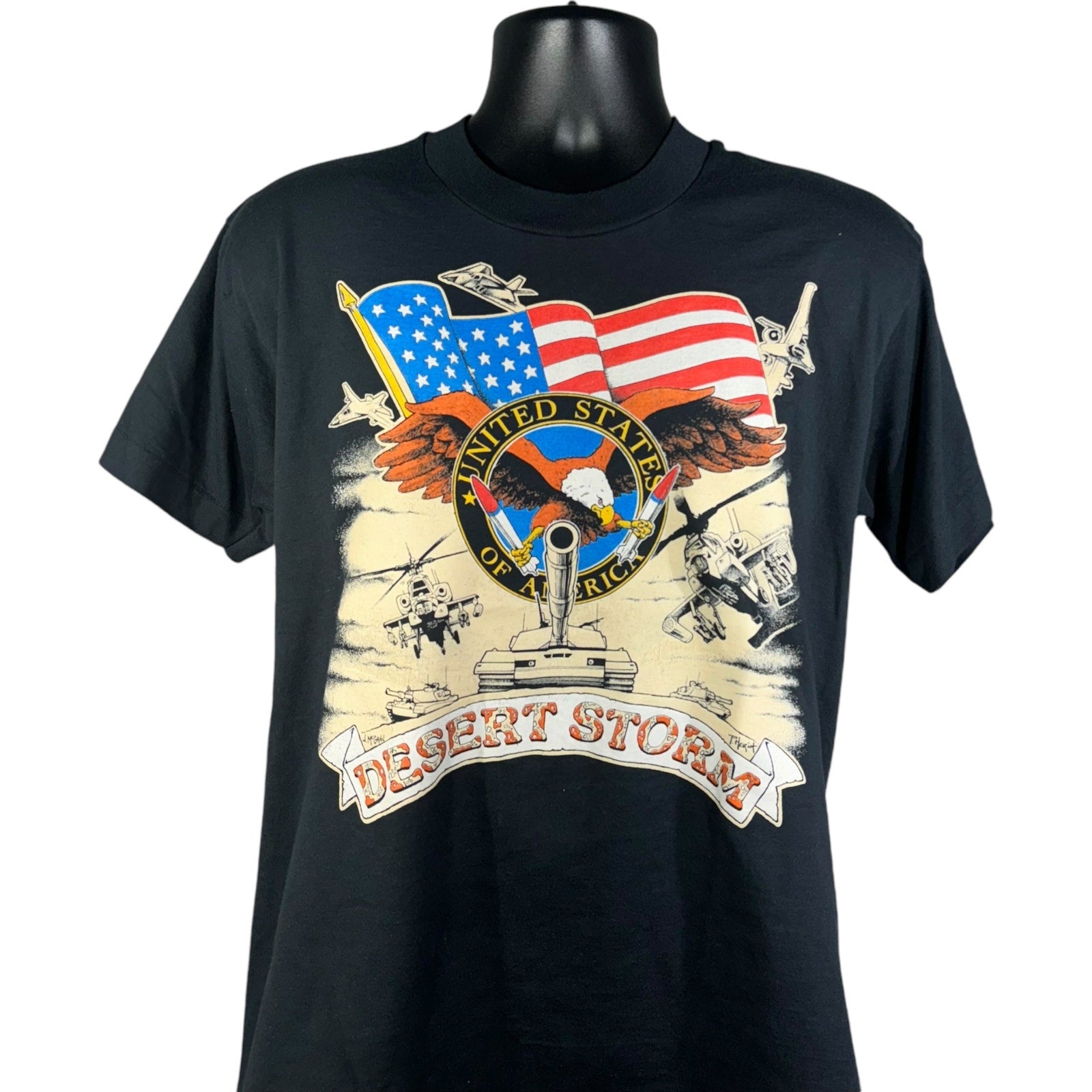 Vintage Desert Storm Military Tee