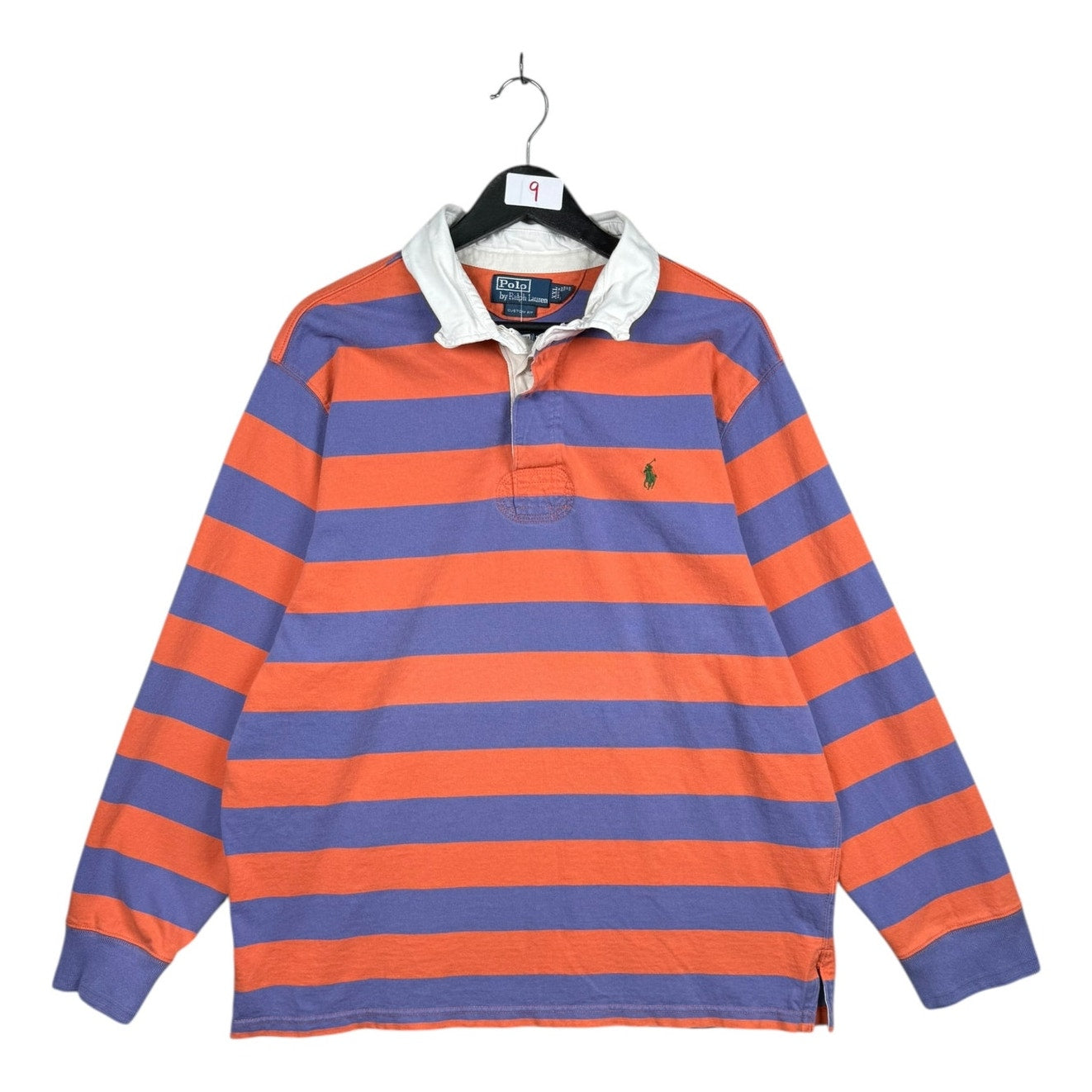 Vintage Polo Ralph Lauren Striped Long Sleeve Rugby Shirt