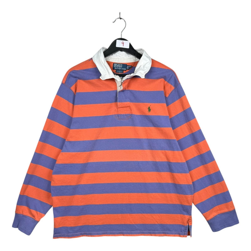Vintage Polo Ralph Lauren Striped Long Sleeve Rugby Shirt