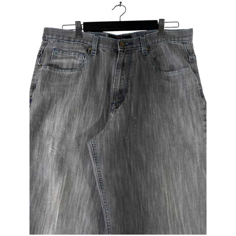Vintage Barked Bears Wide Leg Denim Shorts 36