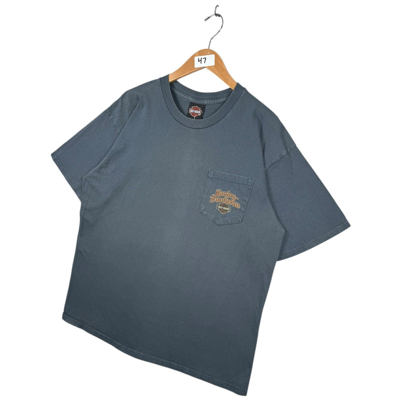 Vintage Harley Davidson Motorcycles New York City T-Shirt