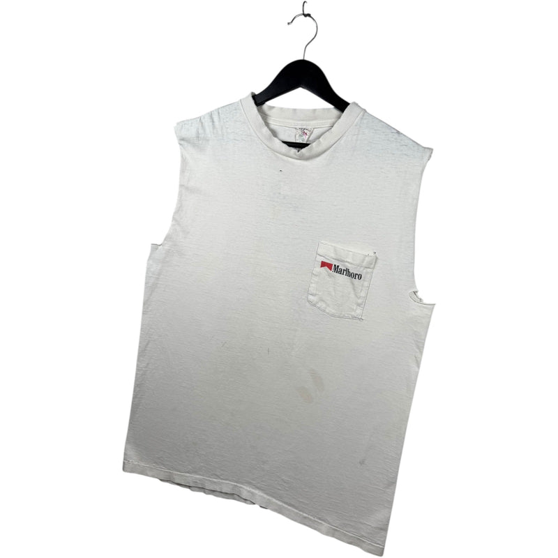 Vintage Marlboro Man Cowboy Horse Graphic Tank Top