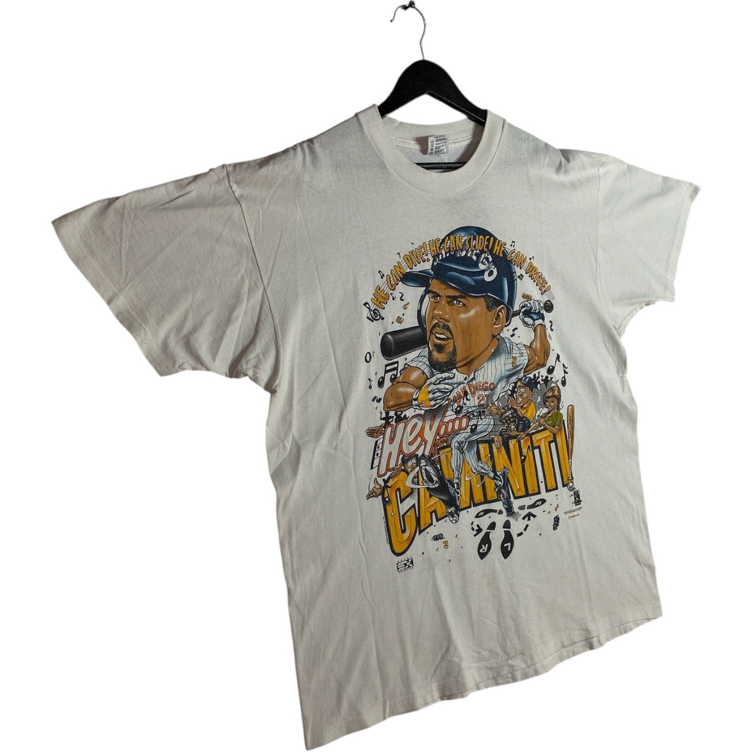 Vintage San Diego Padres Ken Caminiti MLB T-Shirt