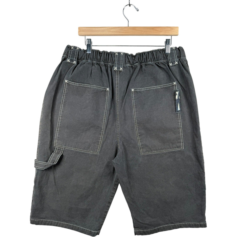 Vintage Kiabi Carpenter Double Knee Cargo Shorts 42