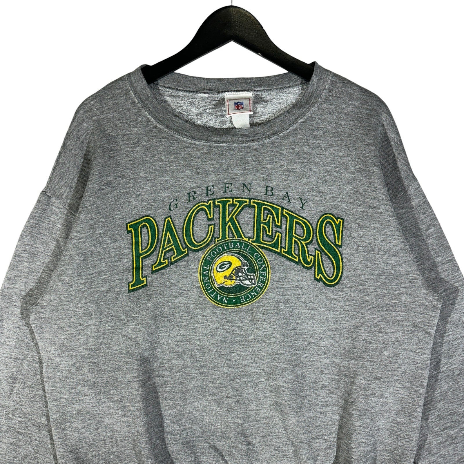 Vintage NFL Green Bay Packers Spellout Crewneck