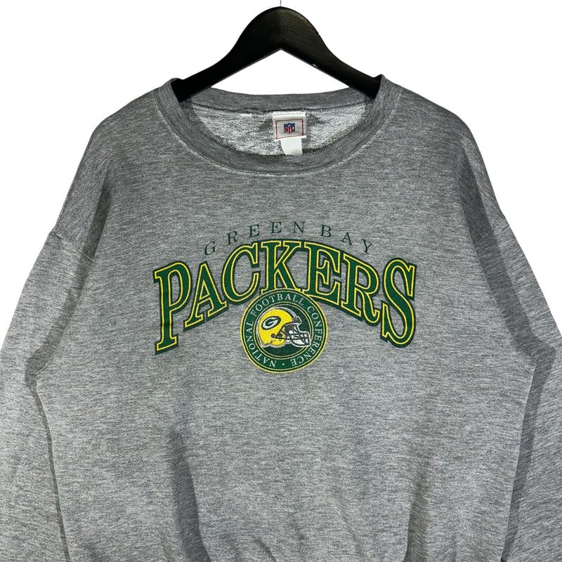 Vintage NFL Green Bay Packers Spellout Crewneck