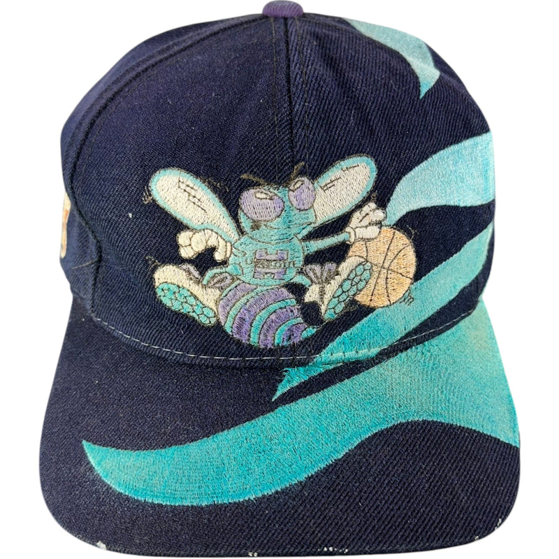 Vintage Charlotte Hornets NBA Snapback Hat 90s