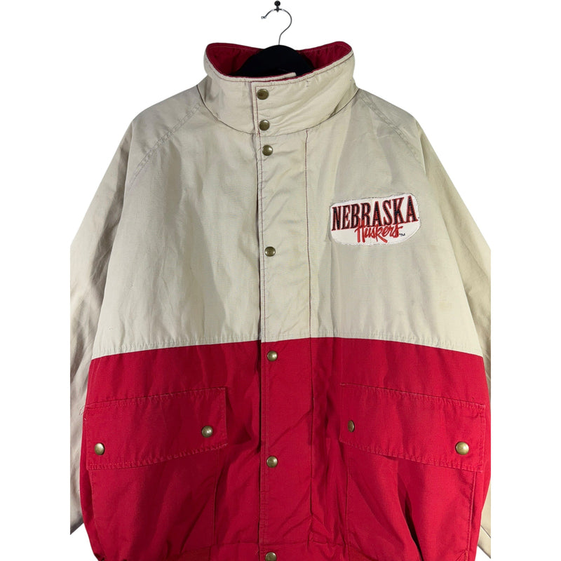 Vintage University Of Nebraska Huskers Mini Logo Jacket