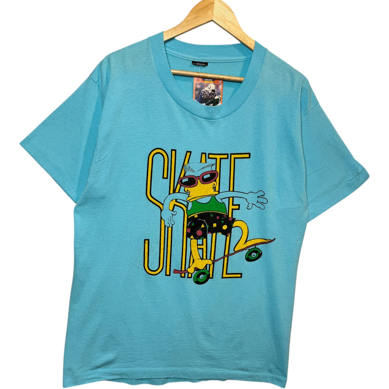 Vintage Skate Large Spellout Cool Duck 90s Tee