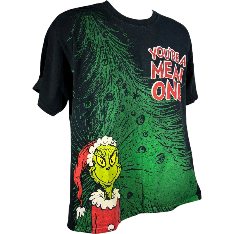 Vintage Dr. Suess Grinch "You're A Mean One" Christmas Tee