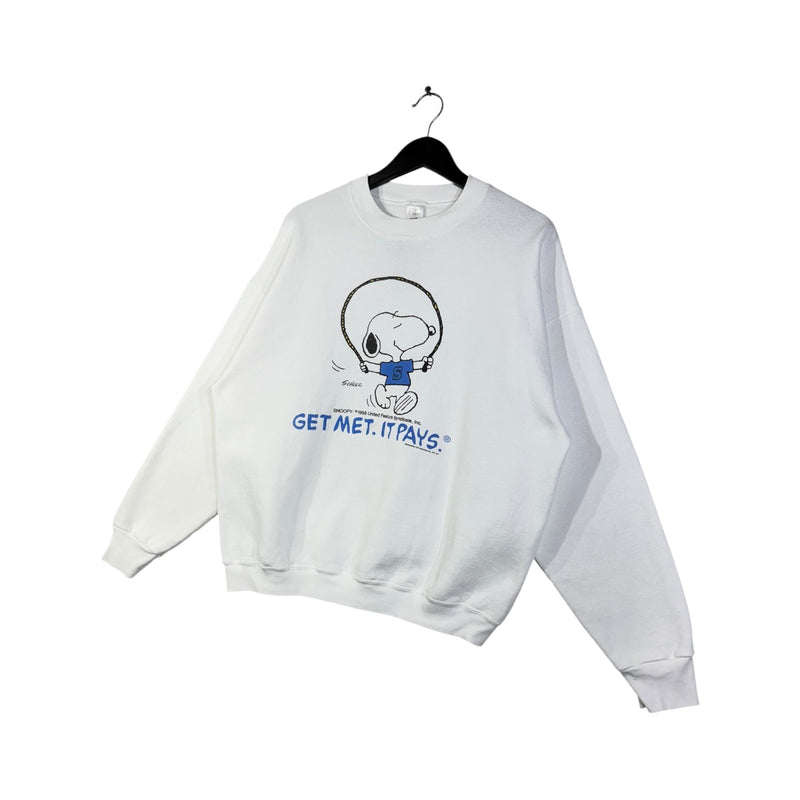 Vintage Fruit Of The Loom Snoopy Crewneck