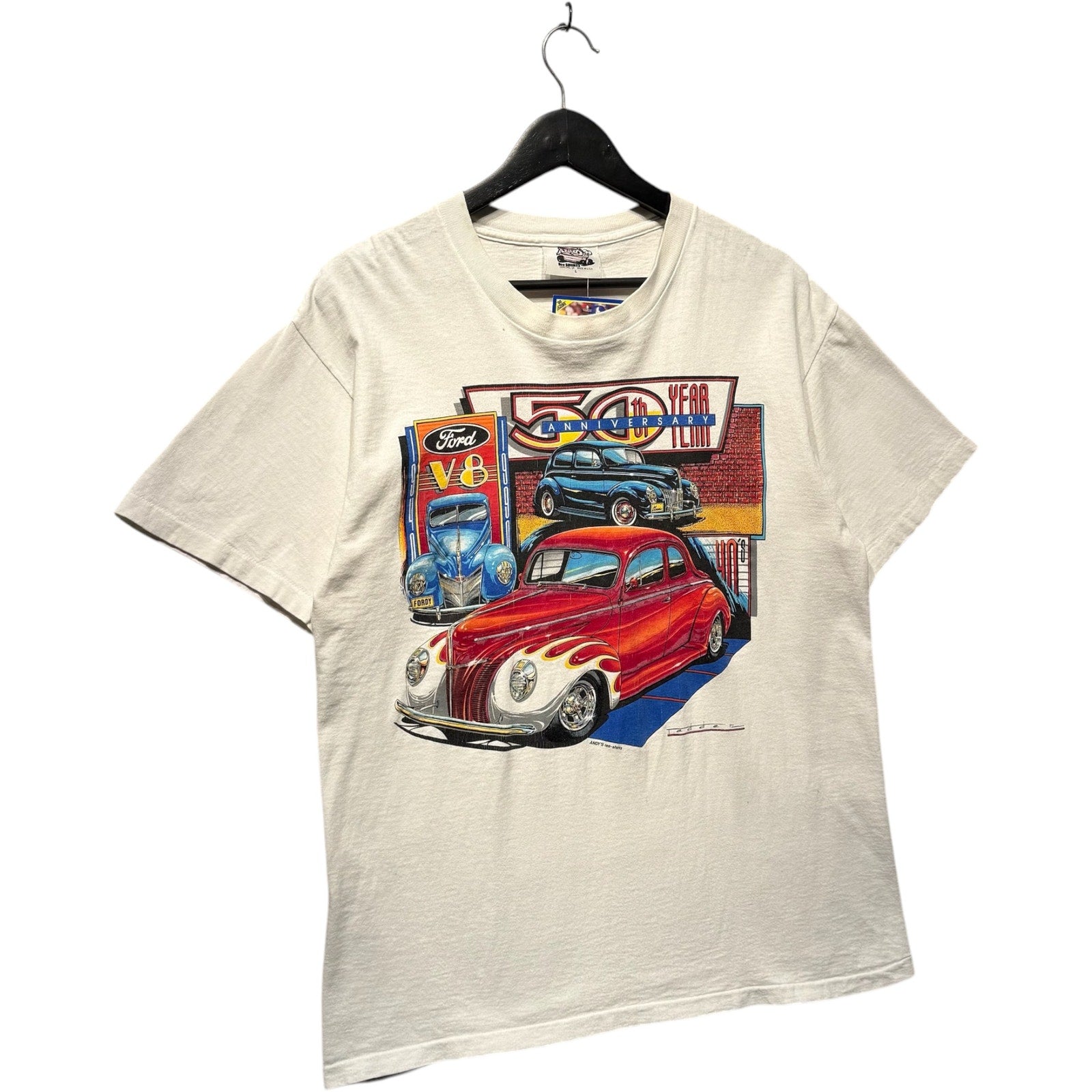 Vintage Ford V8 50th Anniversary Tee