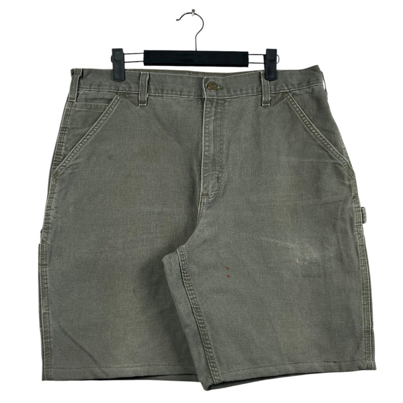 Vintage Carhartt Dungaree Denim Shorts 36