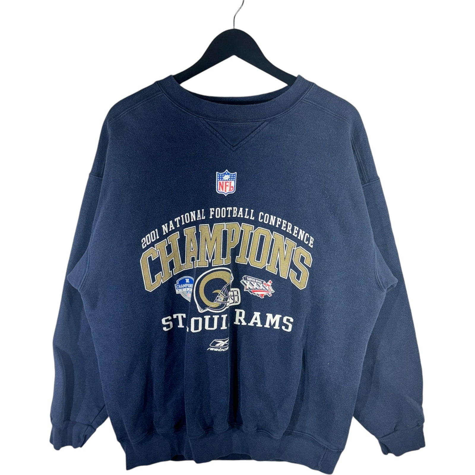 Vintage St. Louis Rams Reebok Crewneck