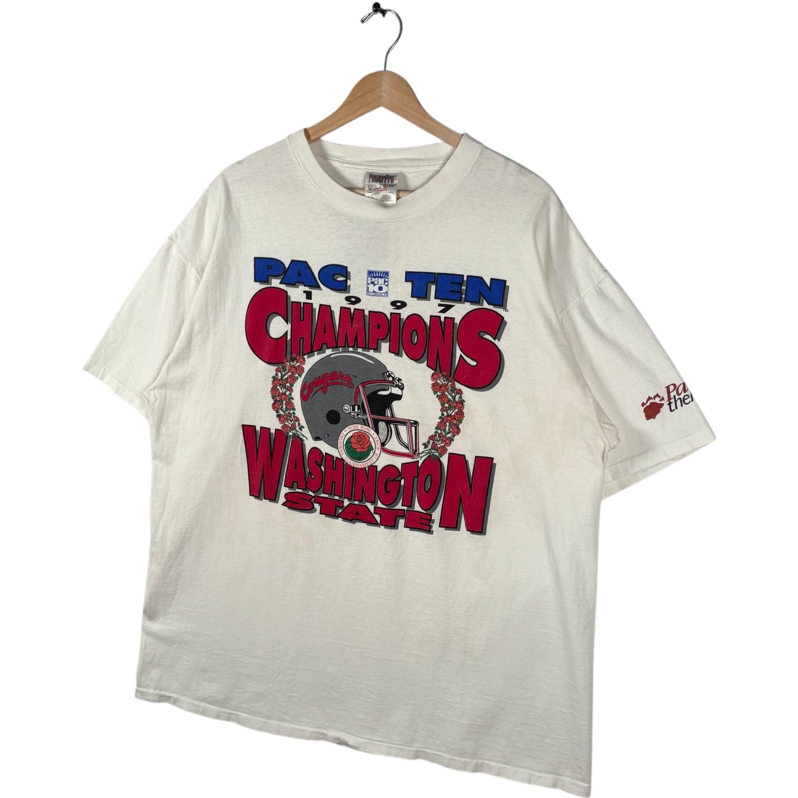 Vintage Washington State University PAC Ten Champions Tee