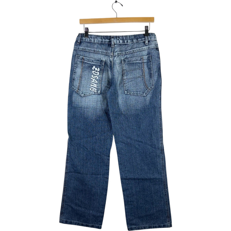 Vintage Urek Raptors Wide Leg Denim Jeans 30 x 28