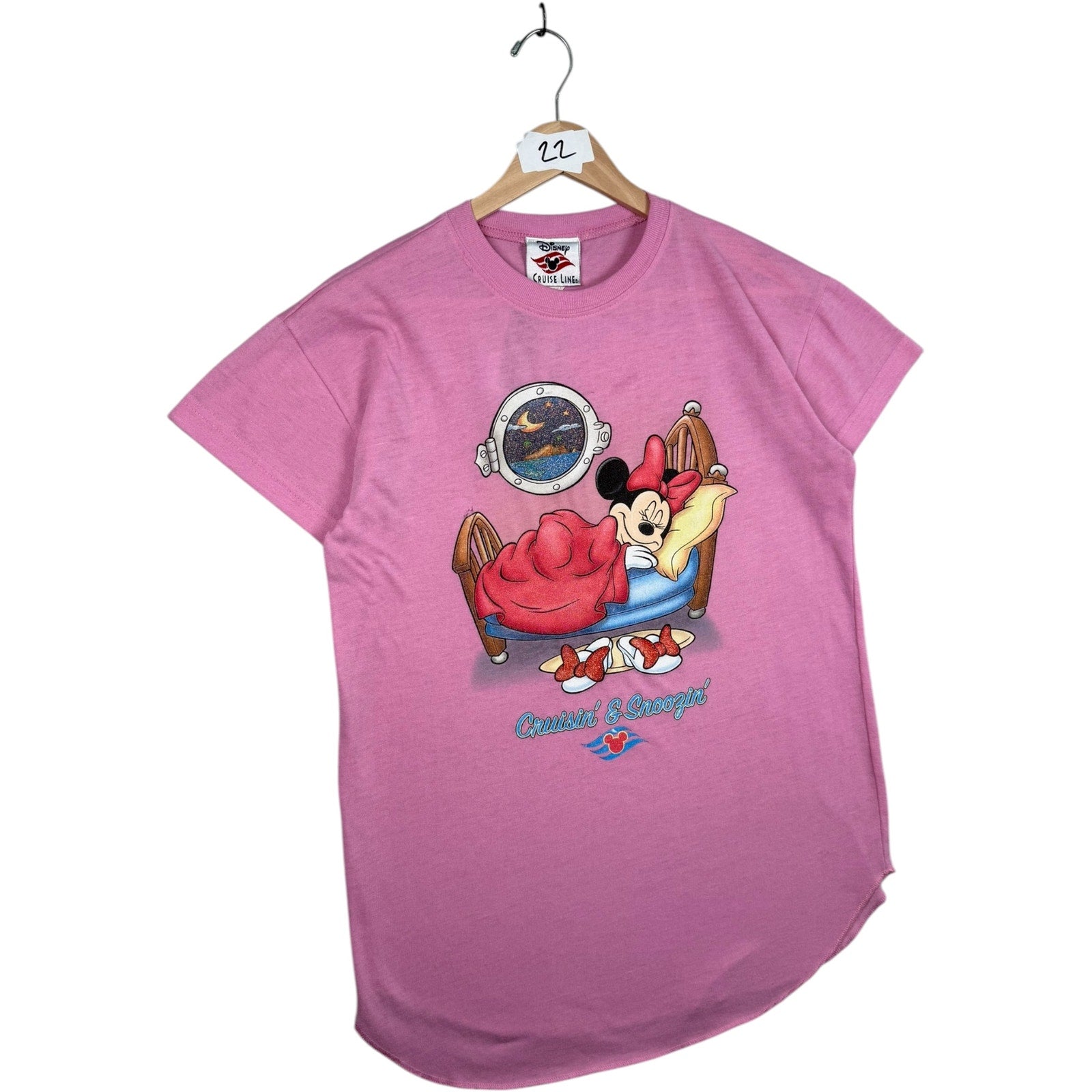 Vintage Disney Cruise Line Minnie Mouse Women's T-Shirt