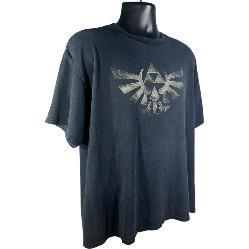 Vintage The Legend Of Zelda Ocarina Of Time Logo Tee 2005