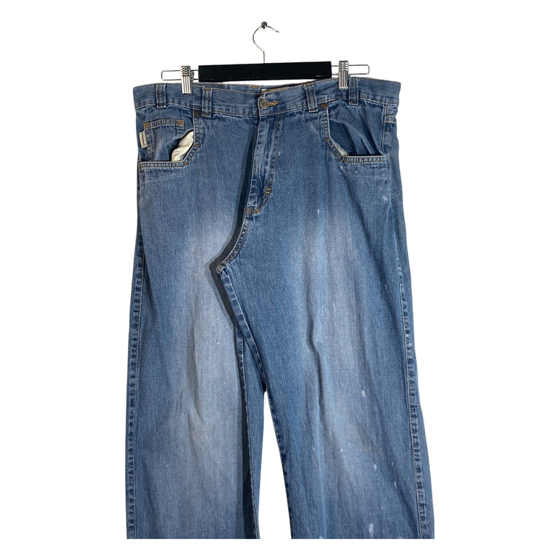 Vintage Straight Leg Denim Jeans