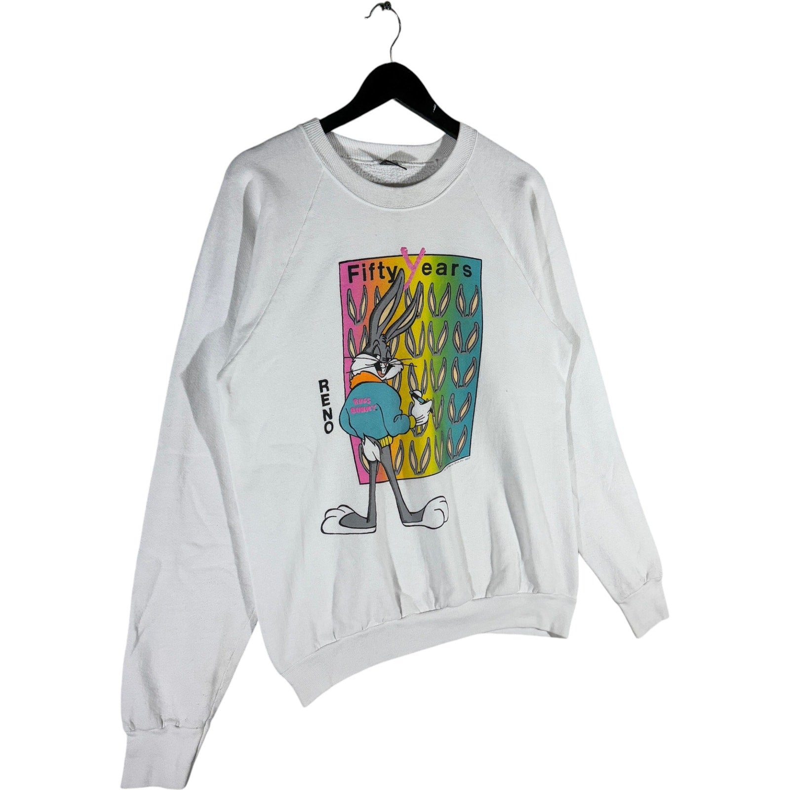 Vintage Bugs Bunny "Reno 50 Years" Crewneck 1989