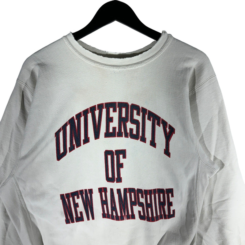 Vintage Champion Reverse Weave University Of New Hampshire Crewneck