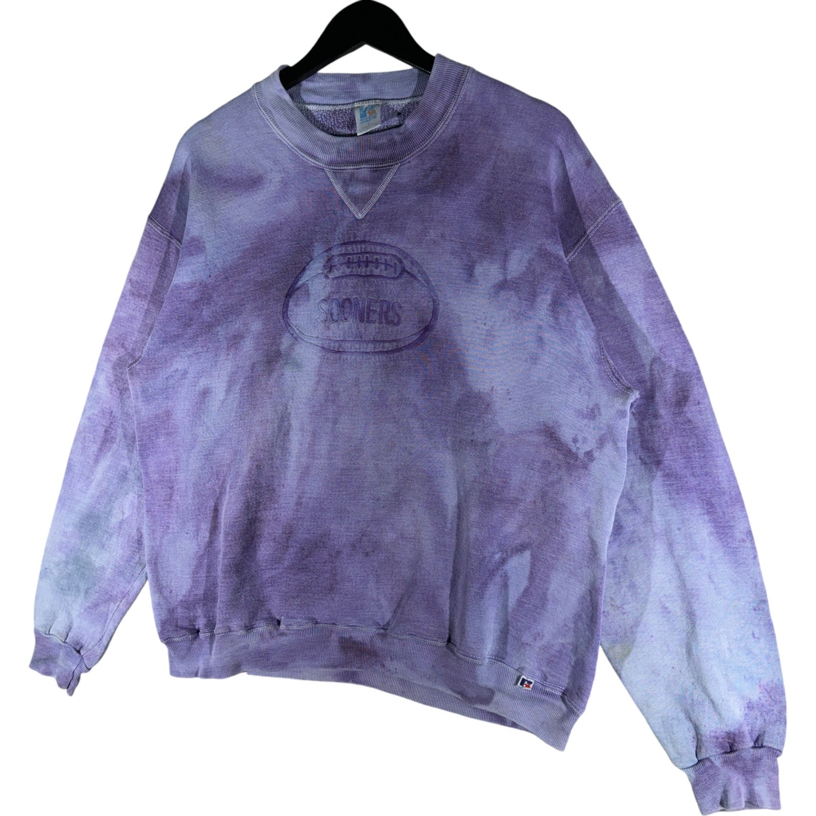 Vintage Oklahoma Sooners Tie Dye Crewneck