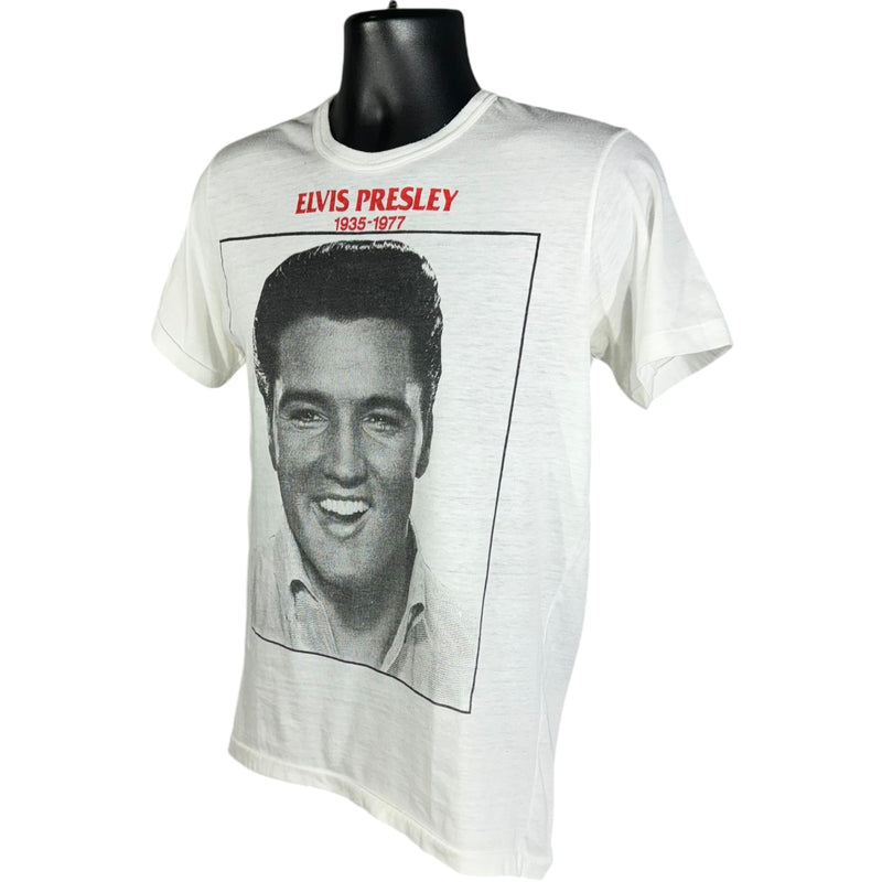 Vintage Elvis Presley Big Face In Memorandum Tee