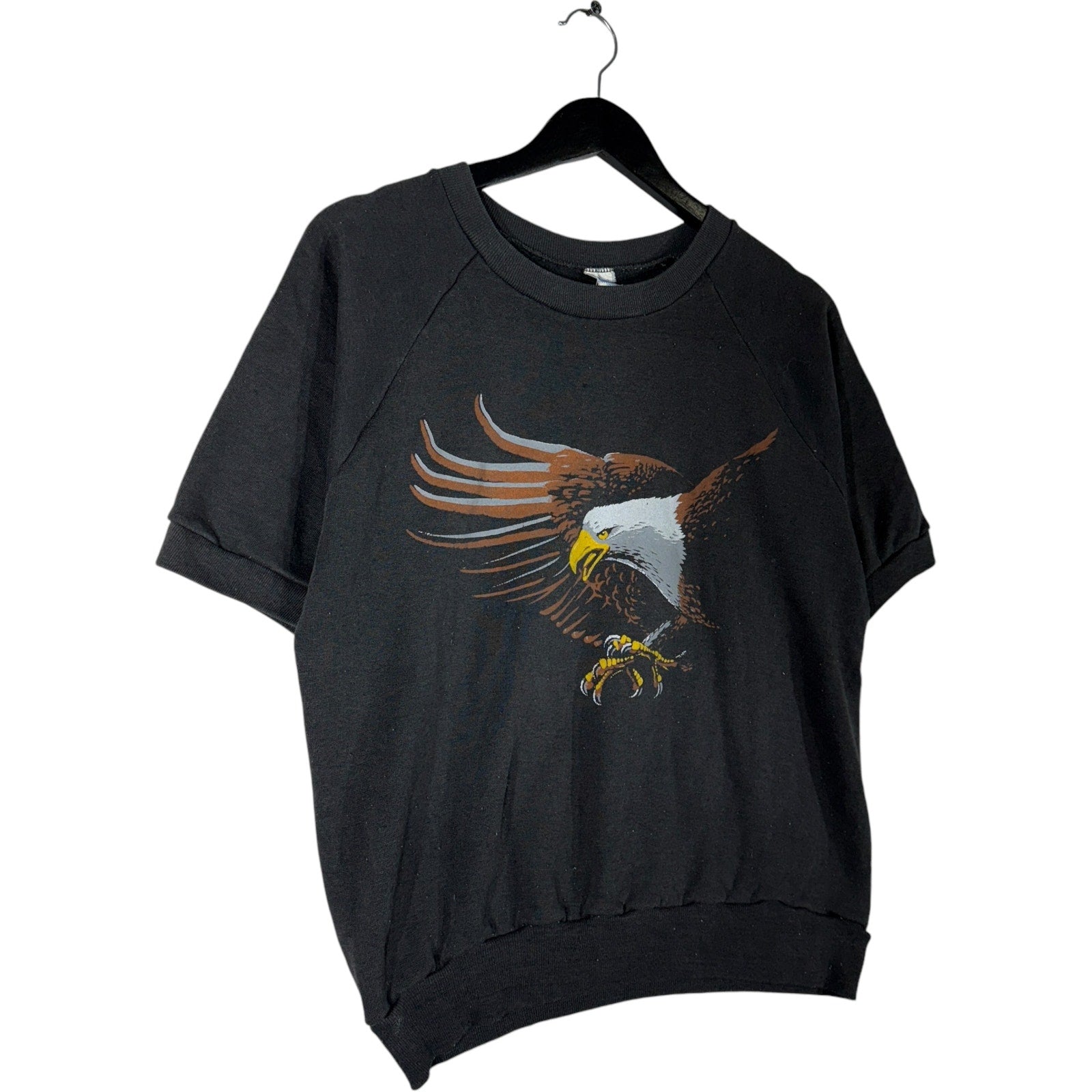 Vintage Bald Eagle Short Sleeve Crewneck