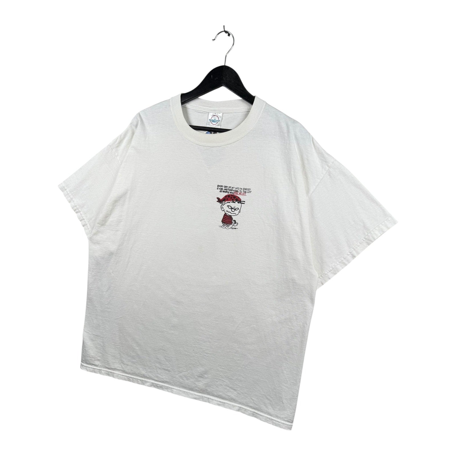 Vintage Funny Attitude Cartoon Graphic T-Shirt