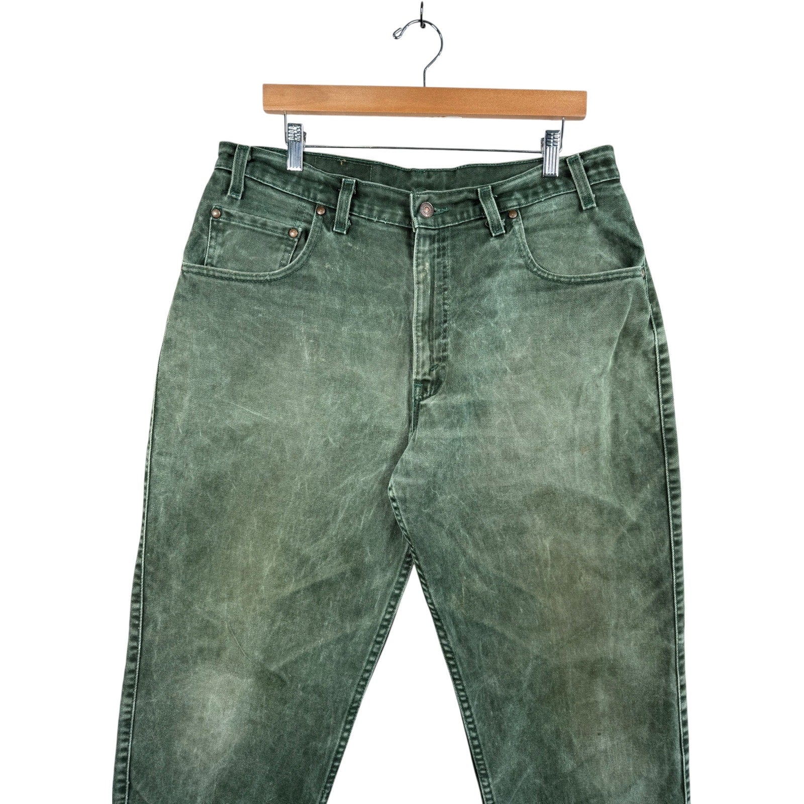 Vintage Levi's Stone Washed Denim Jeans 38x31