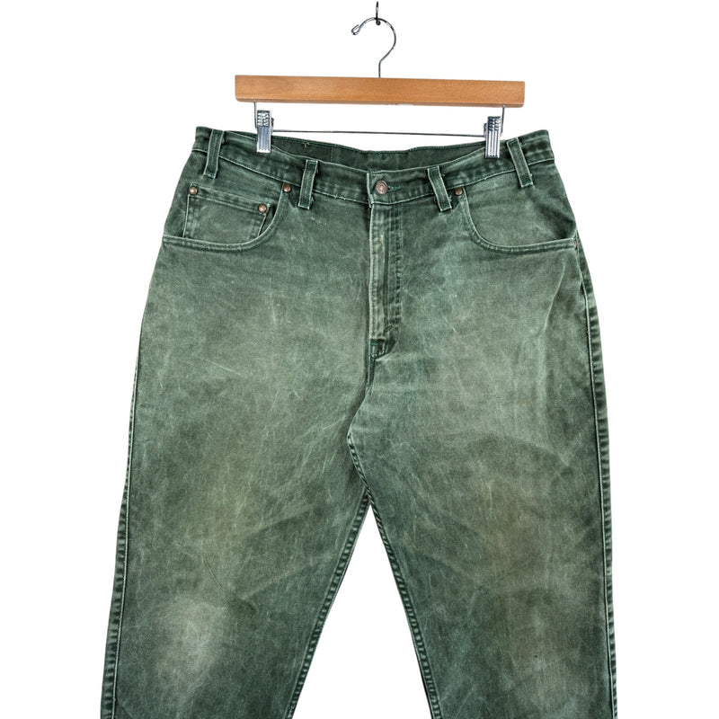 Vintage Levi's Stone Washed Denim Jeans 38x31