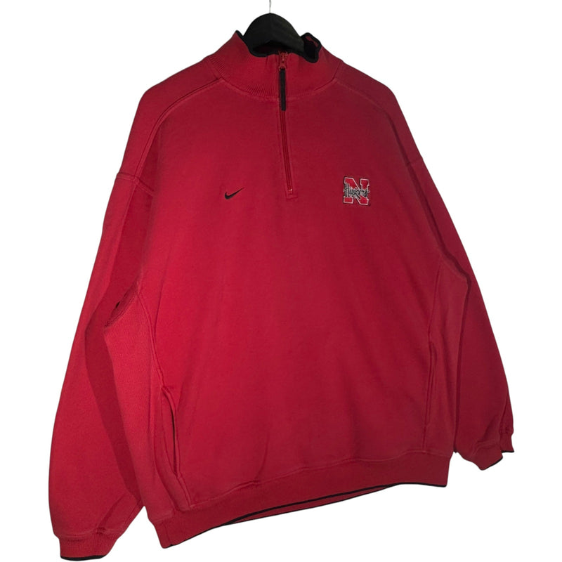 Vintage Nike Nebraska Cornhuskers 1/4 Zip Sweatshirt