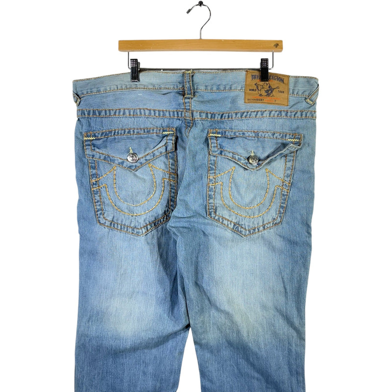 Vintage True Religion Straight Leg Denim Jeans 41x32