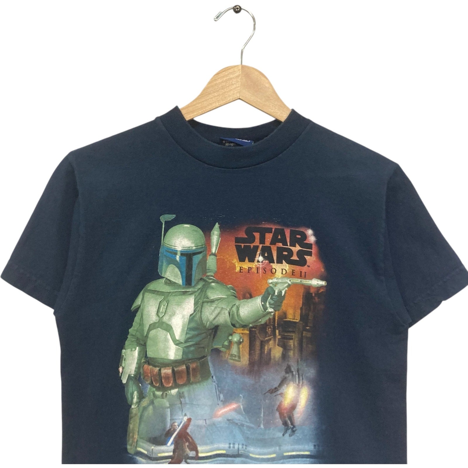 Youth Vintage Star Wars Episode 2 Jango Fett Tee