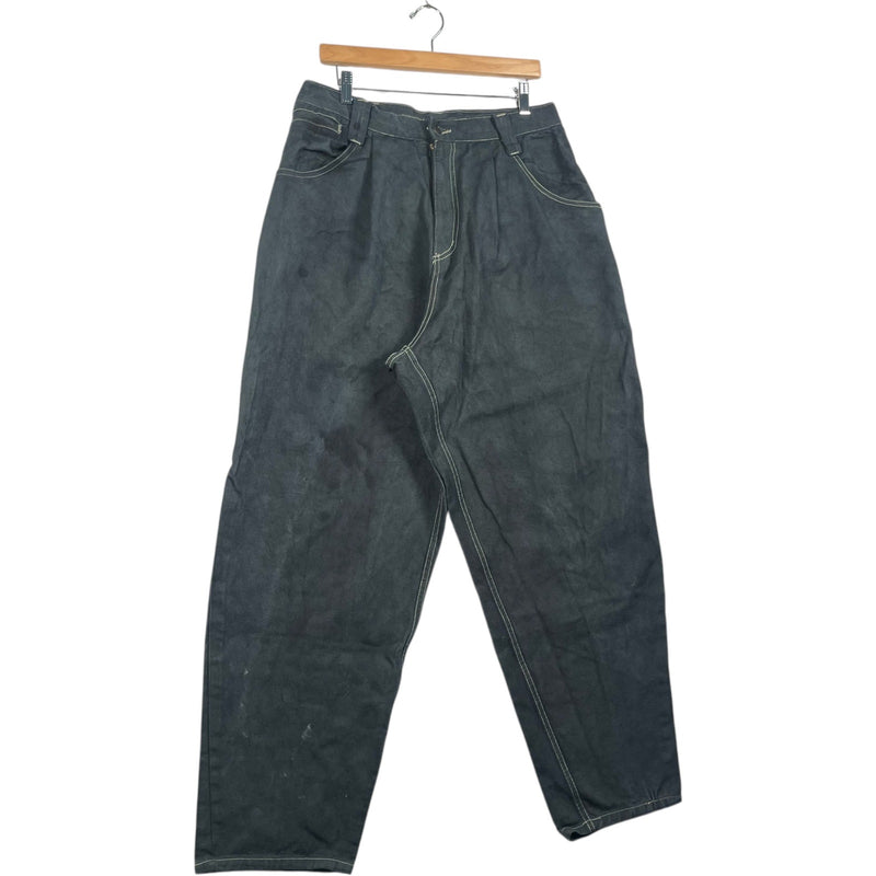 Vintage Knockout Jeans Bagy Denim 34x32