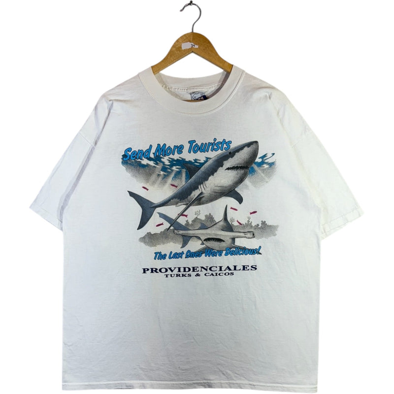 Vintage Providenciales Shark Graphic T-Shirt