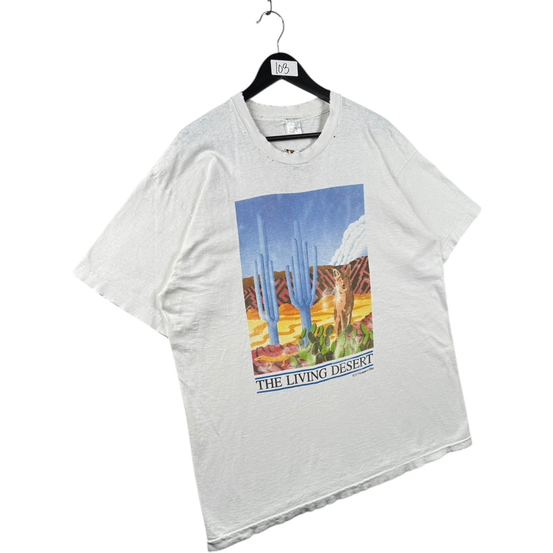 Vintage The Living Desert Nature Graphic T-Shirt