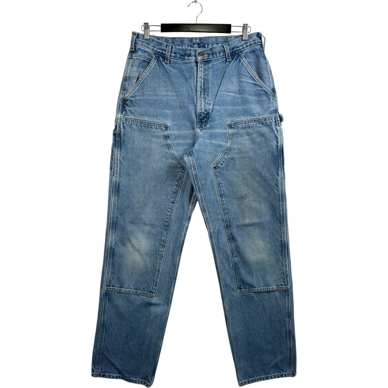 Vintage Carhartt Loose Straight Double-Front Denim Jeans 34x34