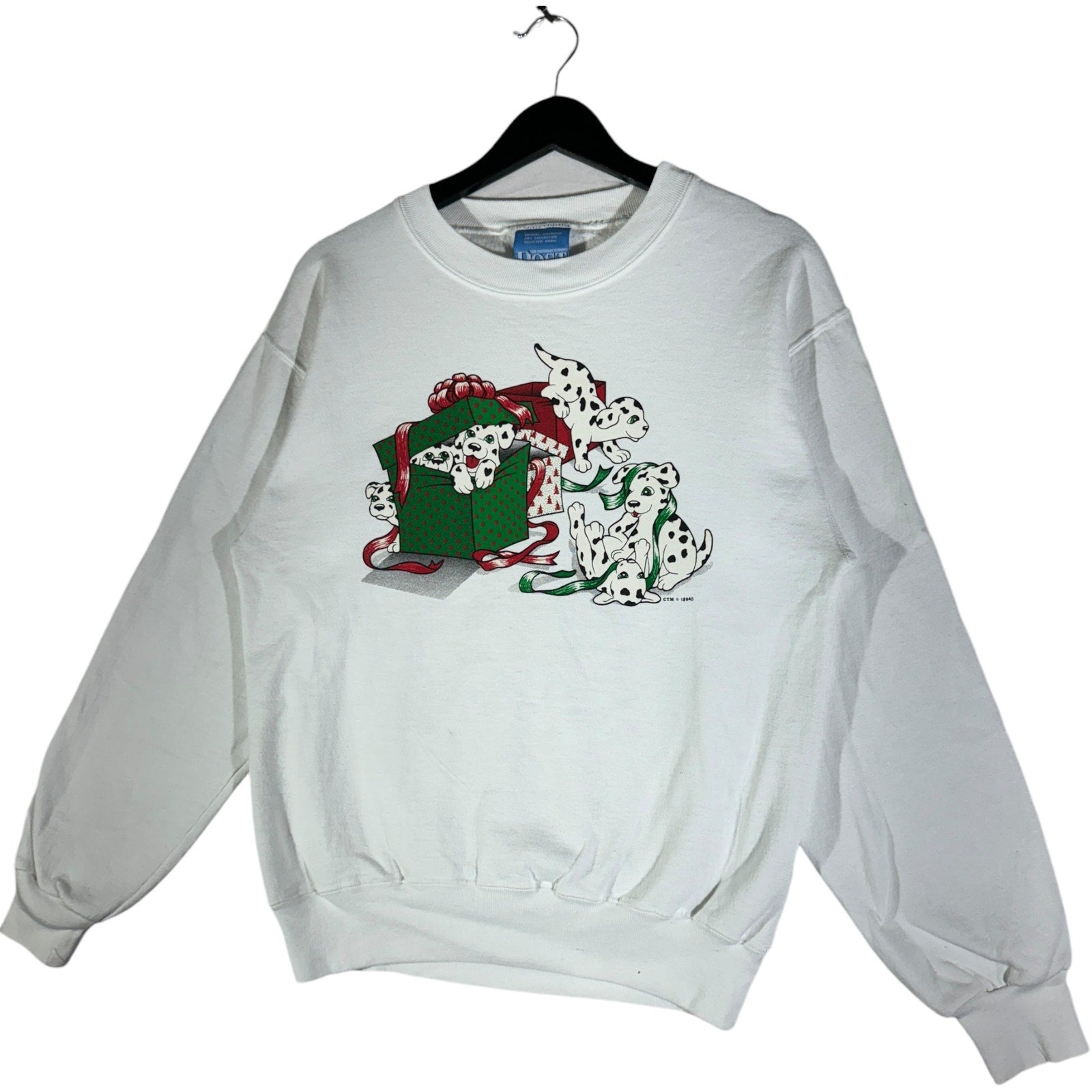 Vintage Christmas Puppies Crewneck