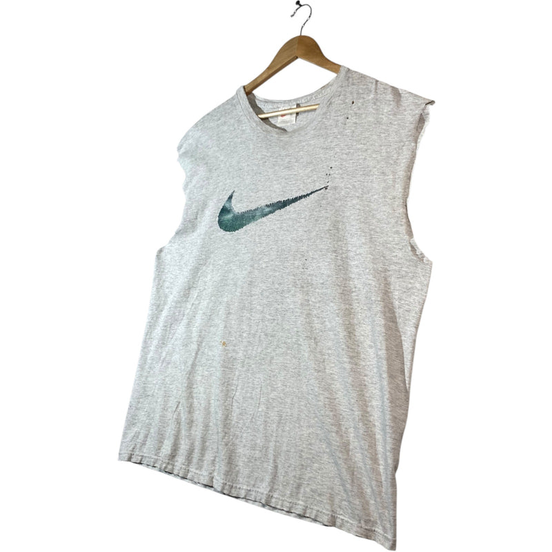 Vintage Nike Tank Top Crewneck Muscle Sleeve