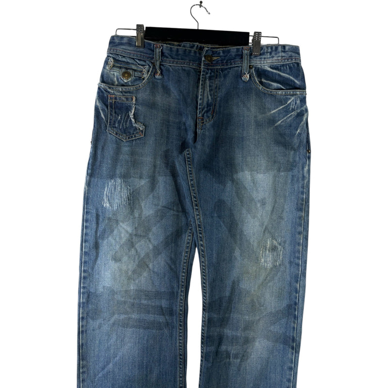 Vintage Gaodian So Straight Leg Denim Jeans 32