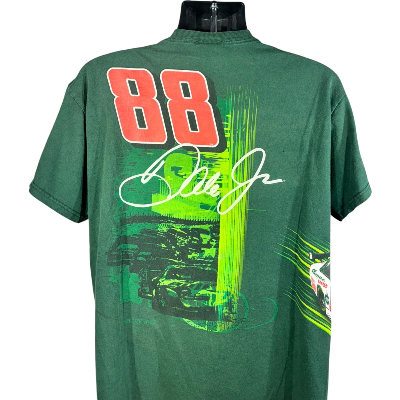 Vintage Dale Jr. Wrap Around NASCAR Tee