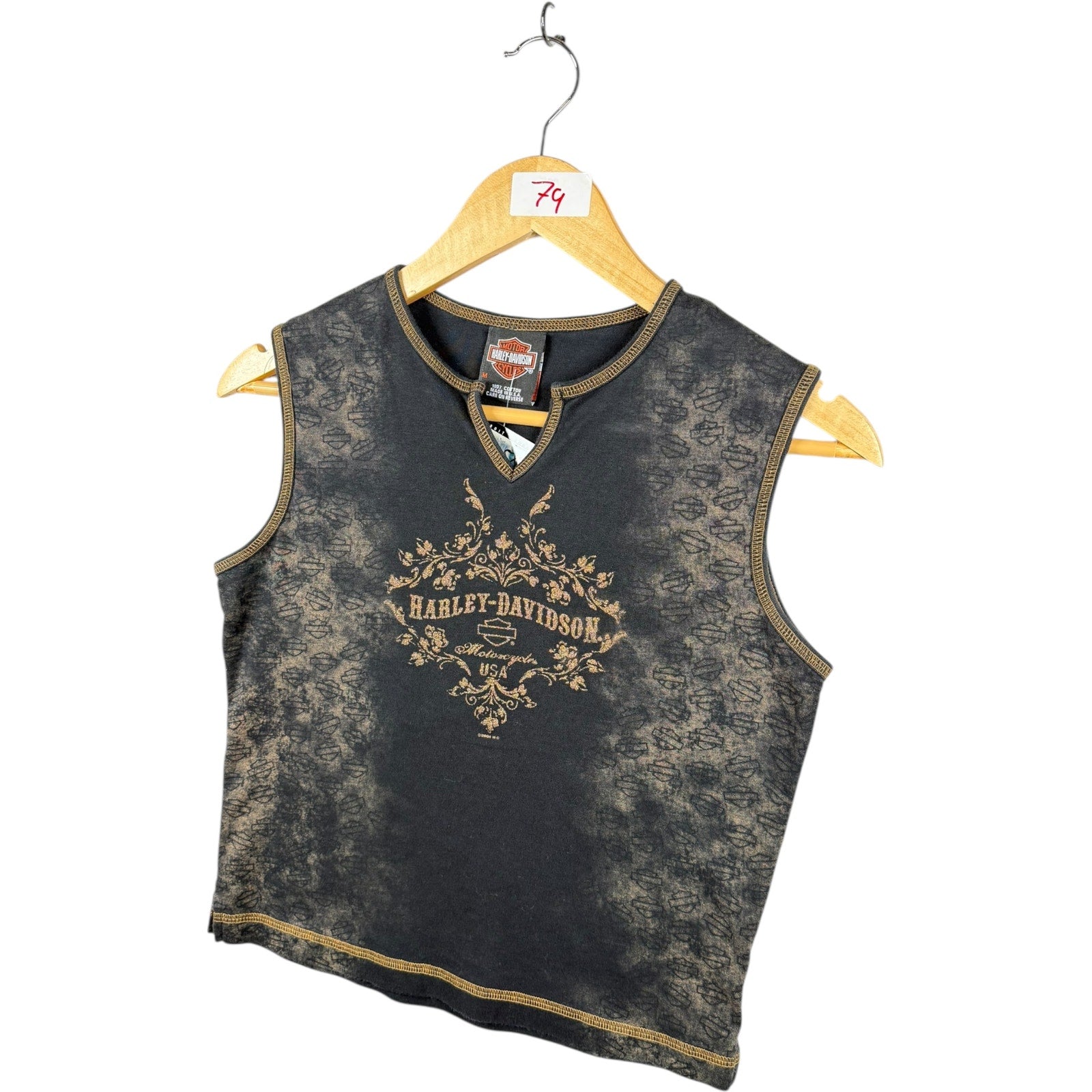 Y2K Harley Davidson Washed Women's Tank Top