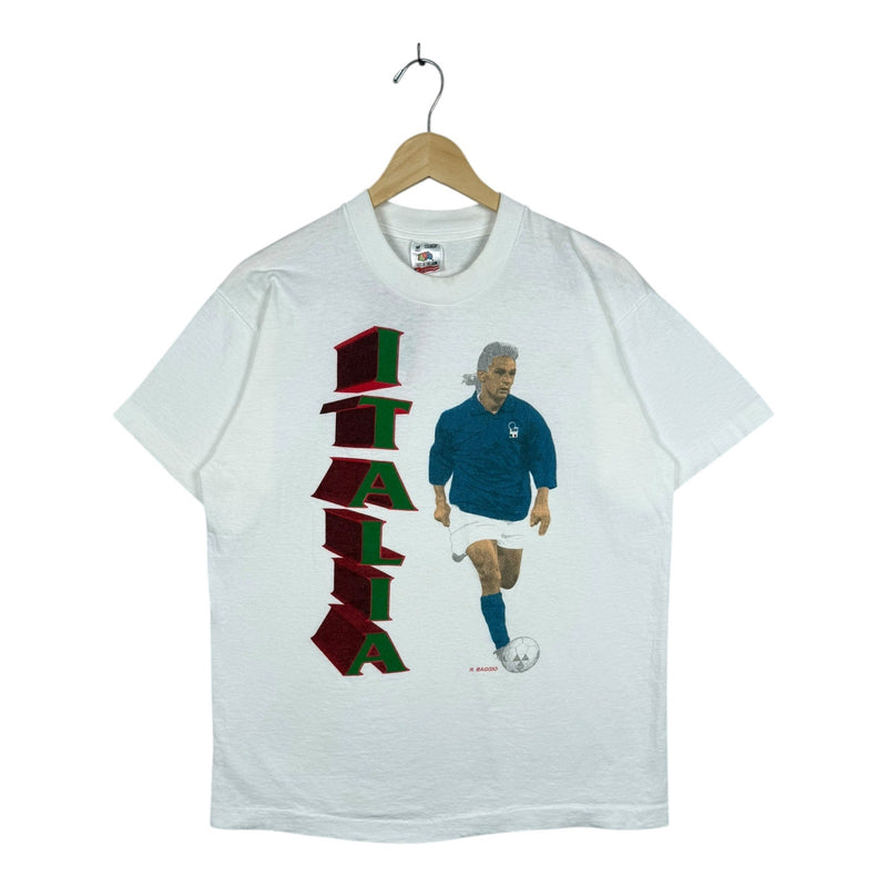 Vintage Roberto Baggio Italia Soccer T-Shirt