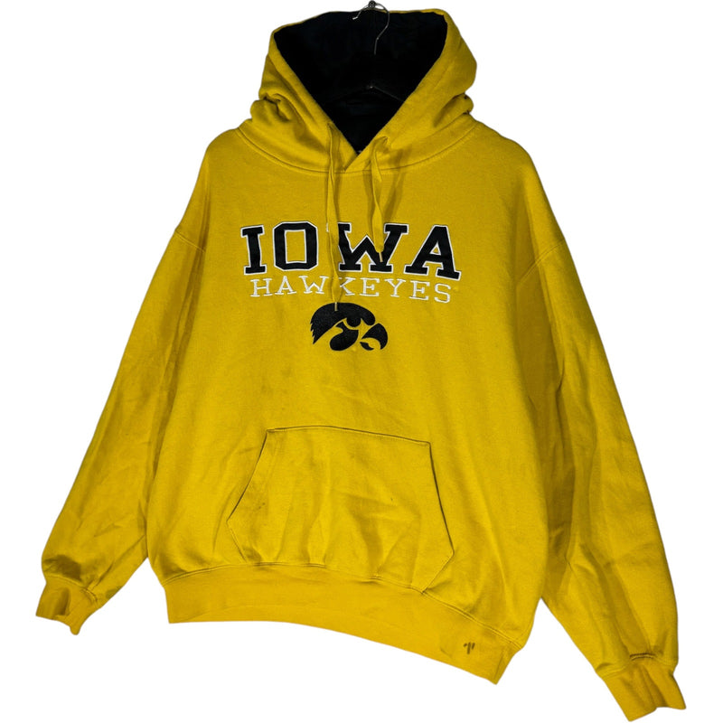 Vintage University Of Iowa Hawkeyes Spellout Hoodie