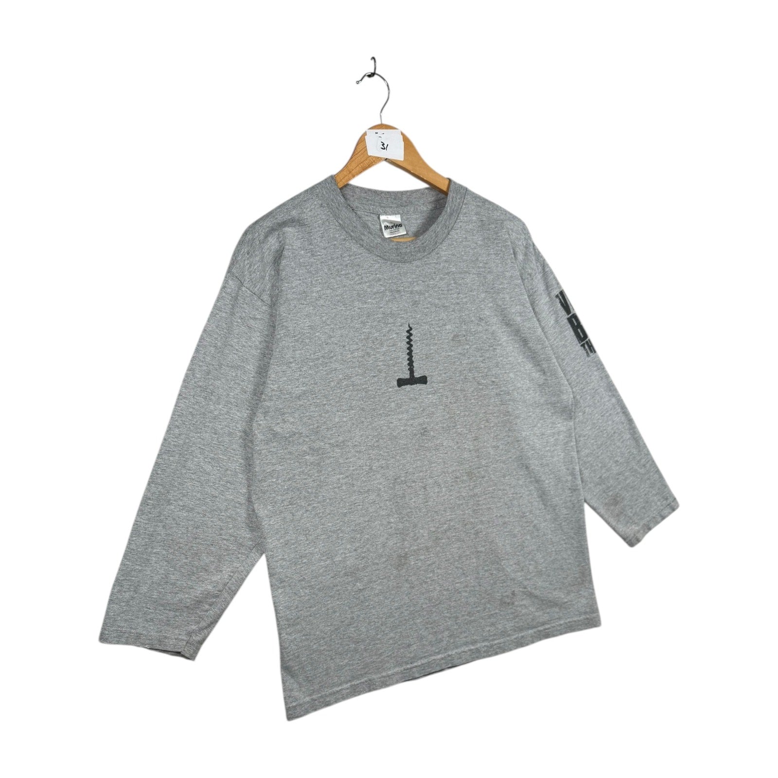 Vintage Vibe Tribe Screw Graphic Long Sleeve