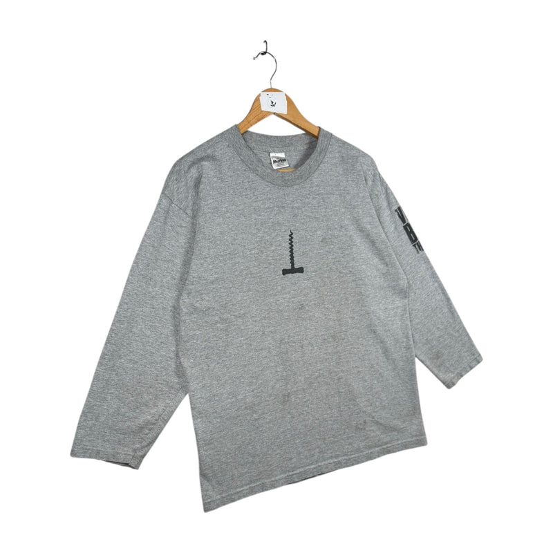 Vintage Vibe Tribe Screw Graphic Long Sleeve