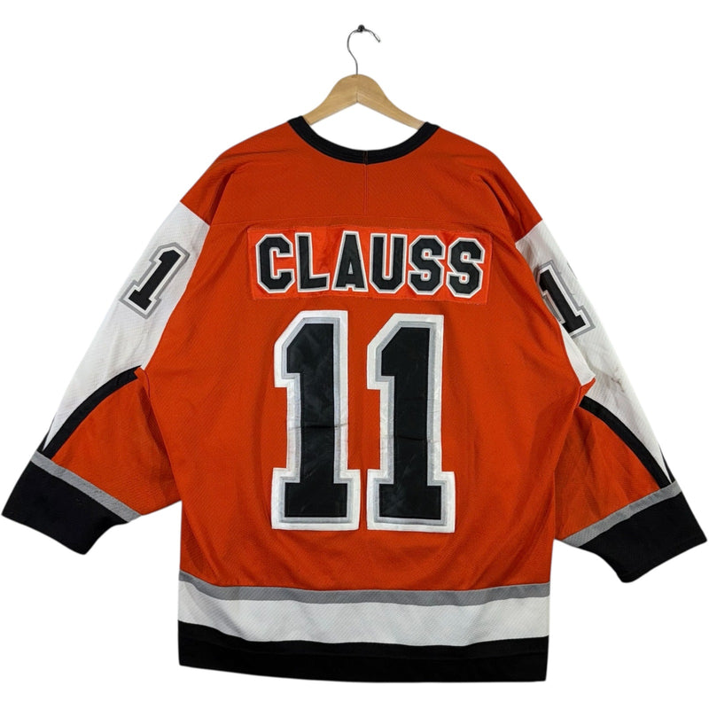 Vintage Blazers #11 Clauss NHL Long Sleeve Jersey