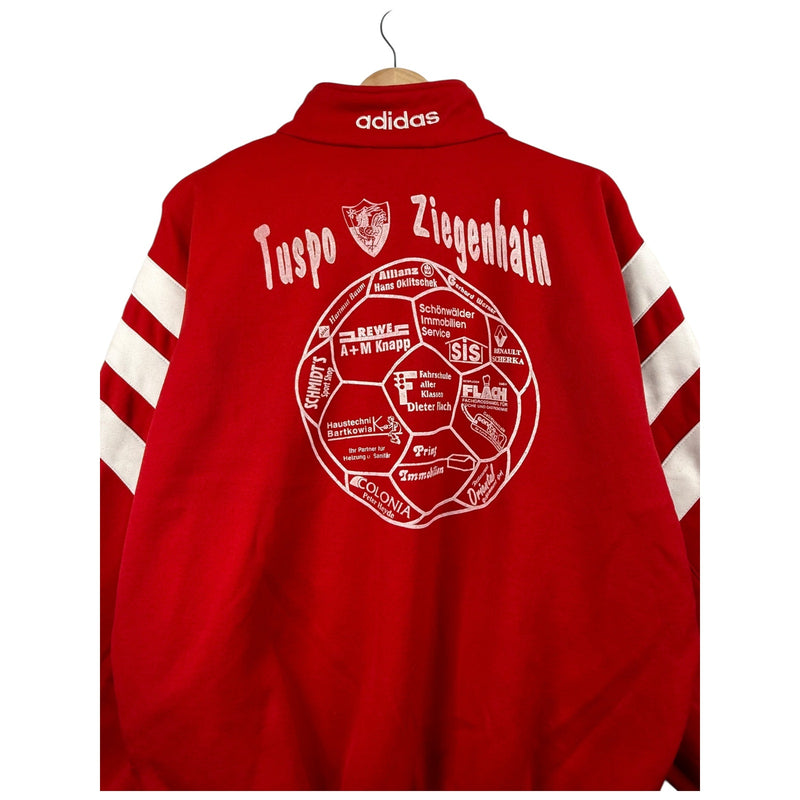 Vintage Adidas Tuspo Ziegenhain Full Zip Soccer Track Jacket