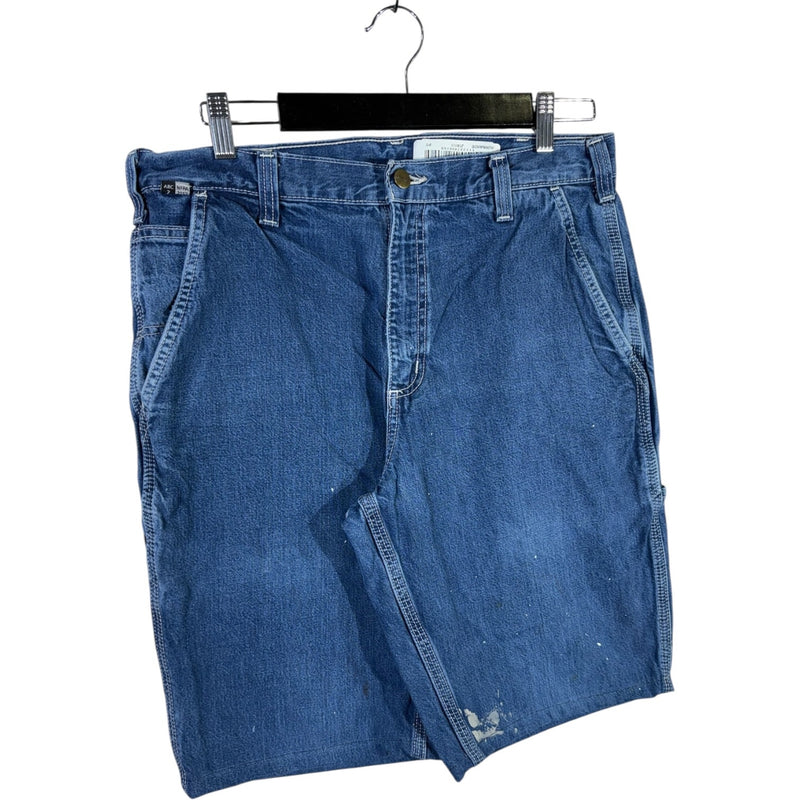 Vintage Carhhartt Denim Carpenter Shorts 34